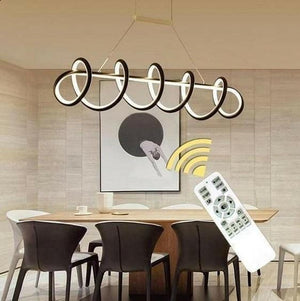 Modern LED Curly Light Fixture | Bright & Plus.