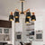 Modern Nordic Drop Down Pendant Chandelier | Bright & Plus.