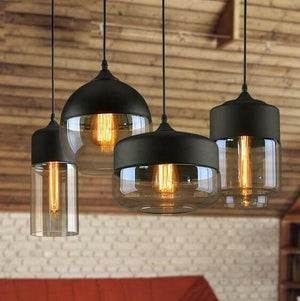 Modern Nordic Glass Pendant Light | Bright & Plus.