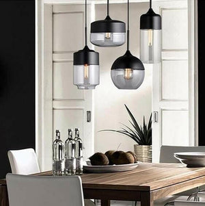 Modern Nordic Glass Pendant Light | Bright & Plus.