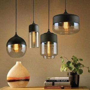 Modern Nordic Glass Pendant Light | Bright & Plus.