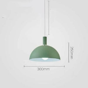 Modern Nordic Round Lampshade Hanging Light | Bright & Plus.