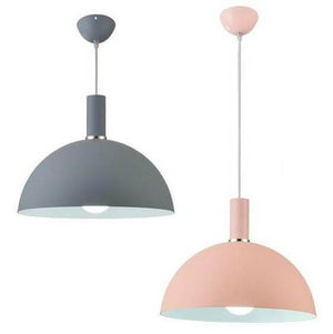 Modern Nordic Round Lampshade Hanging Light | Bright & Plus.