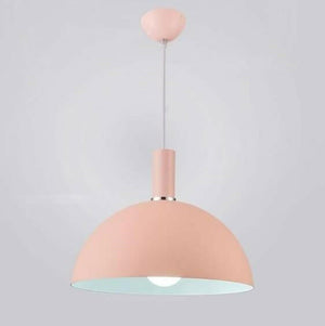 Modern Nordic Round Lampshade Hanging Light | Bright & Plus.