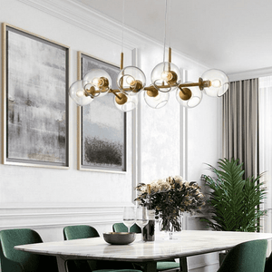 Molecula -  Nordic Loft Crystal Ball Pendant Lights | Bright & Plus.