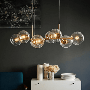 Molecula -  Nordic Loft Crystal Ball Pendant Lights | Bright & Plus.