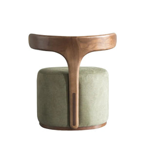 Muri - Nordic Design Solid Wood Backrest Chair/Stool