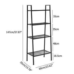 Nailah - Four Shelf Open Display Bookcase | Bright & Plus.