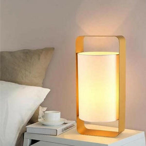 Nate - Modern Frame Floating Lantern Desk Lamp | Bright & Plus.