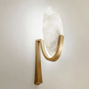 Nebbu - Nordic Luxury Copper Marble Wall Lamp