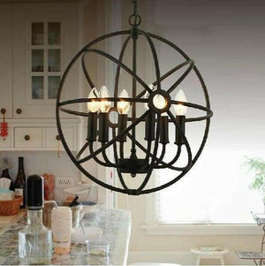 Neblus - Industrial Pendant Chandelier | Bright & Plus.