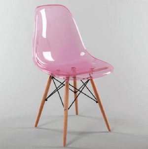 Nola - Transparent Modern Chair | Bright & Plus.