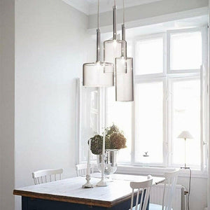 Nordic Glass Chandelier 3 Lights