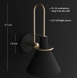 Nordic Wall Light Black