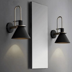 Nordic Wall Light Black