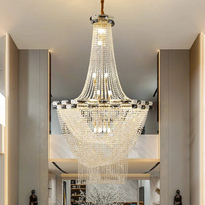 Othom - European Duplex Gold Design Crystal Chandelier