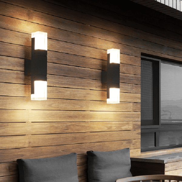 Outdoor Motion Sensor LED Waterproof Wall Sconce Light | Bright & Plus.