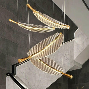 Riccardo - Modern Leaf Shaped Chandelier