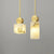 Risto - Nordic marble Pendant Lamp Luxury  Copper