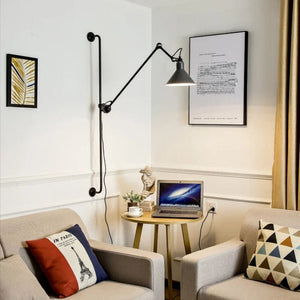 Rizzatto - Wall Lamp with Swing Arm and Adjustable Scottish Style