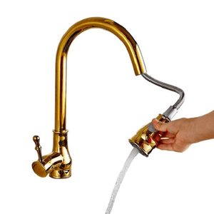 Giotto - Pull Down Kitchen Faucet | Bright & Plus.