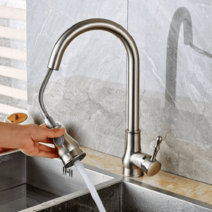 Giotto - Pull Down Kitchen Faucet | Bright & Plus.