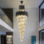 Sigurd - Modern Black Staircase Chandelier