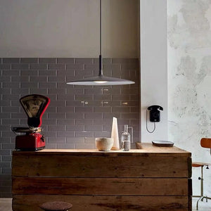 Sigurd - Nordic Flying Saucer Pendant Light in Industrial Style