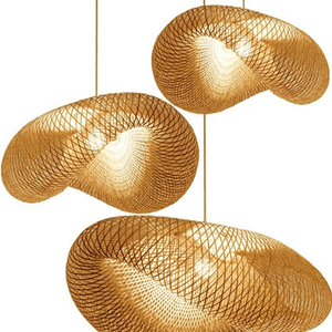 Soul - Vintage Natural Bamboo Chandelier | Bright & Plus.