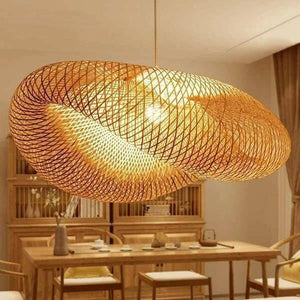 Soul - Vintage Natural Bamboo Chandelier | Bright & Plus.