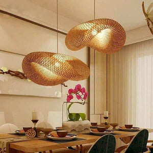 Soul - Vintage Natural Bamboo Chandelier | Bright & Plus.