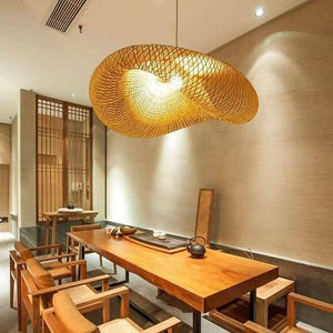 Soul - Vintage Natural Bamboo Chandelier | Bright & Plus.