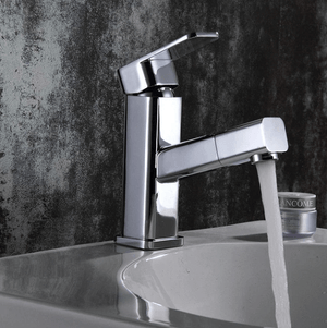 Square Crane Hose Extend Faucet | Bright & Plus.