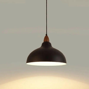 Sten - Danish Iron and Solid Wood Pendant Lamp