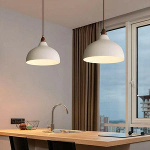 Sten - Danish Iron and Solid Wood Pendant Lamp