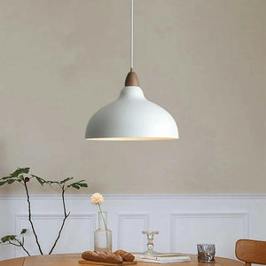 Sten - Danish Iron and Solid Wood Pendant Lamp