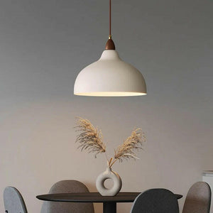 Sten - Danish Iron and Solid Wood Pendant Lamp