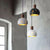 Stone - Vintage American Country Resin Pendant Lamp