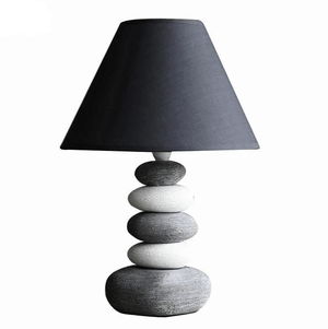 Stonia - Modern Ceramic Stone Pile Lamp | Bright & Plus.