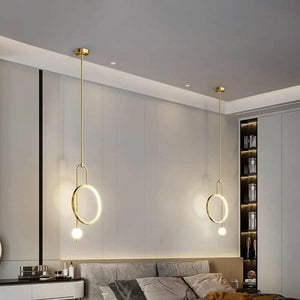 Strom - Gold Ring Pendant Light Modern