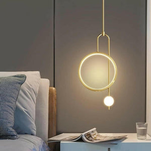 Strom - Gold Ring Pendant Light Modern