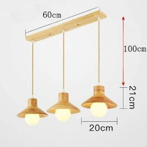 Sud - Wooden Pendant Lamp Nordic Design | Bright & Plus.