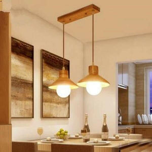 Sud - Wooden Pendant Lamp Nordic Design | Bright & Plus.