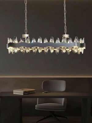 Sussmann - Modern Rectangular LED Luxury Chandelier