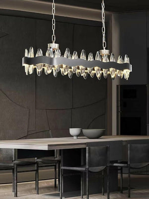 Sussmann - Modern Rectangular LED Luxury Chandelier