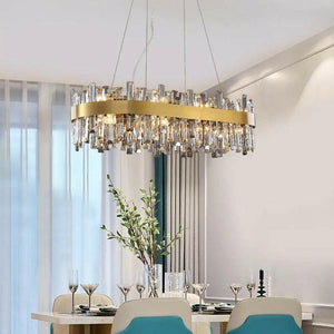 Sussmann - Transparent and Smoky Gray Glass Pendant Lamp