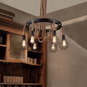 Tarek - Retro Loft Pendant Light | Bright & Plus.