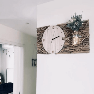 Tempo - Modern Wooden Clock & Vase | Bright & Plus.