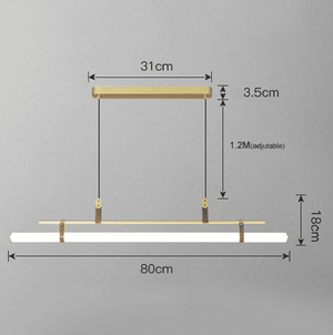 Thea - Pendant Light Modern Minimalist LED