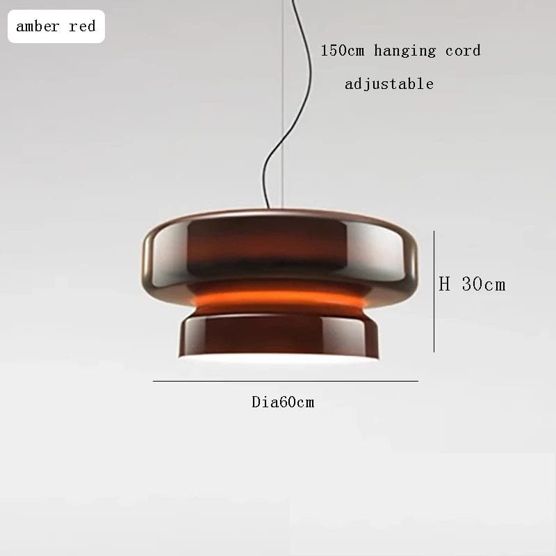 Theo - Glass Pendant Lamp for Ceiling